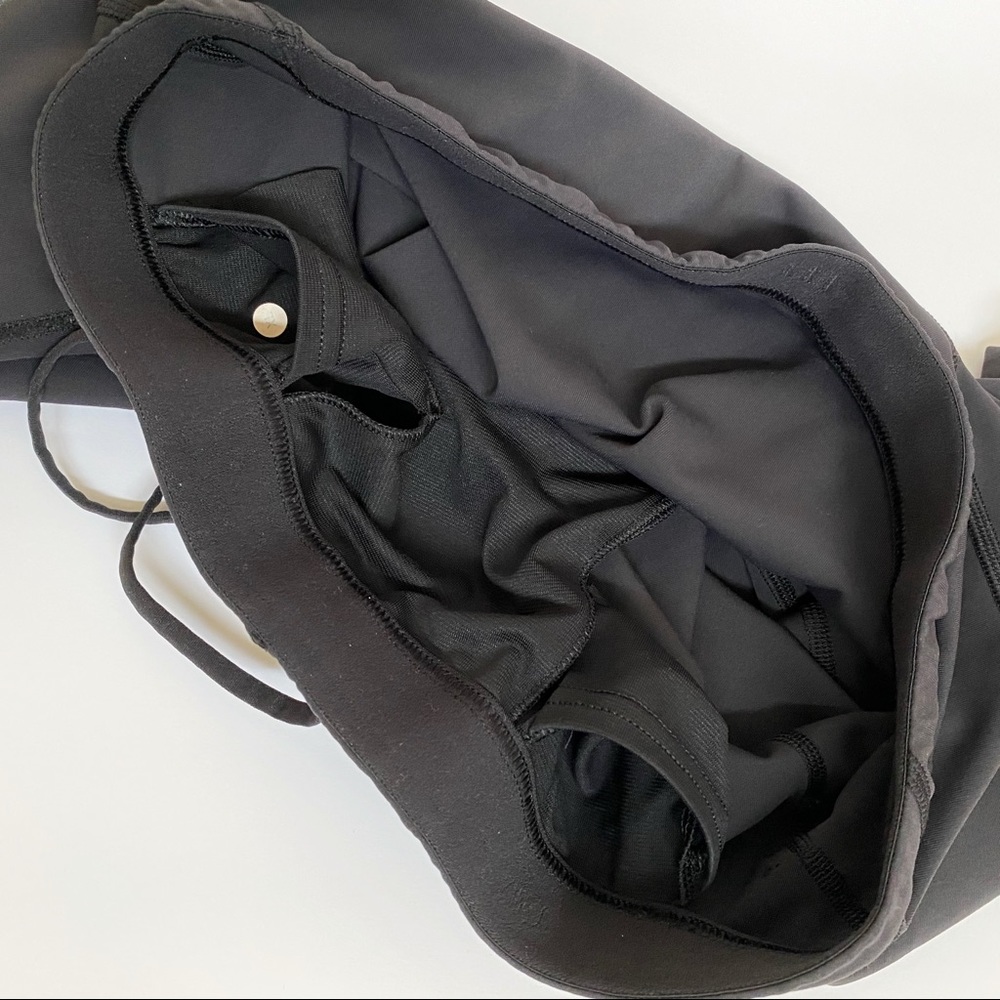 Lululemon mens all black compression long tights leggings pants - Picture 6 of 7